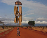 Woodstock African Trio Bamboo Chime CAT601