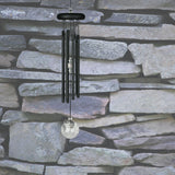Woodstock Crystal Meditation Chime - Black CCMK