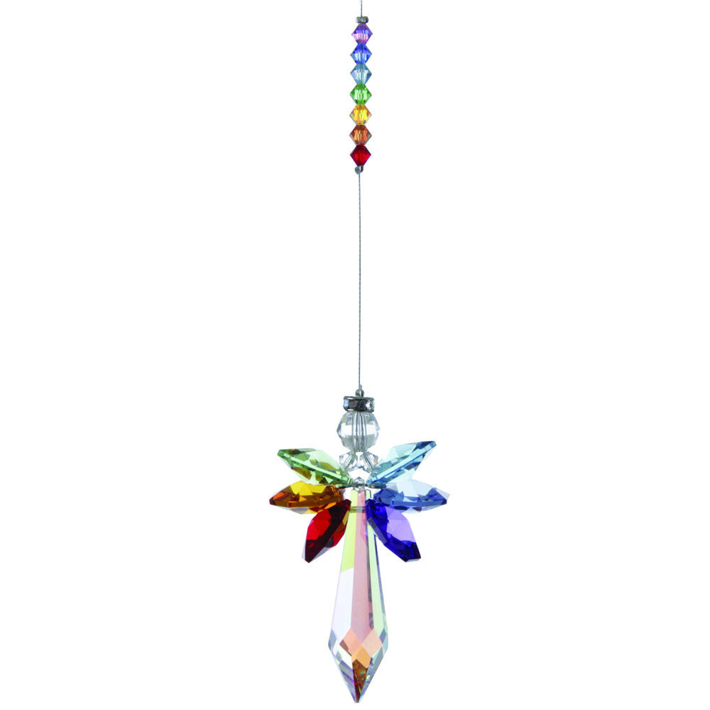 Woodstock Crystal Guardian Angel - Large, Chakra CGCHL