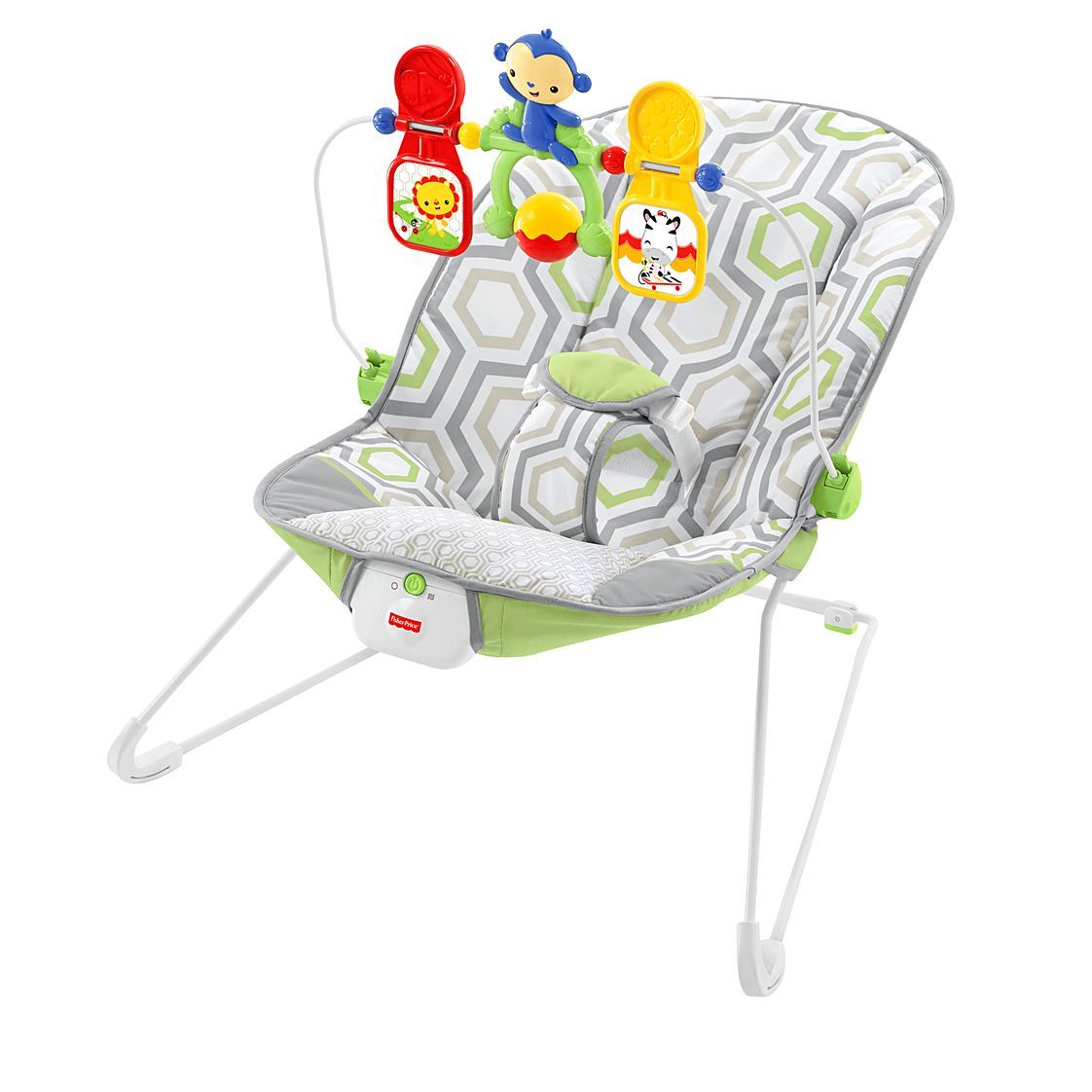 Fisher Price Baby's Bouncer - Geo Meadow / Pink Ellipse