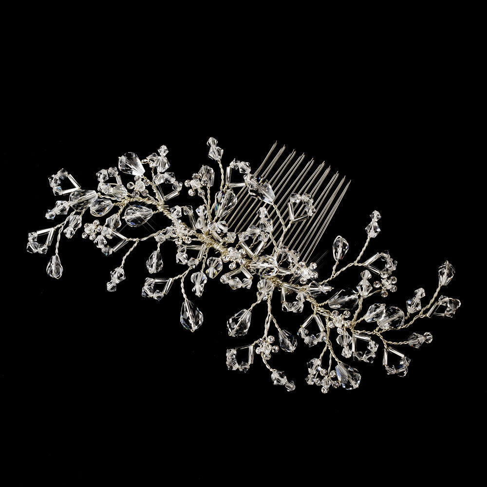 Silver Clear Comb 588