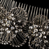 Crystal Vintage Bridal Hair Comb 598