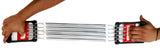 Viahart 25" Stainless Steel Chest Arm Expander With Plastic Handle 5 Springs