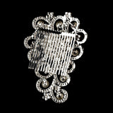 Antique Silver Comb 402