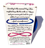 Viahart Noodle Portable Flexible Exercise Spring Hula Hoop - Blue