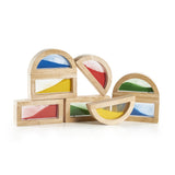 Guidecraft Rainbow Blocks – Sand 8 pieces Set G3014