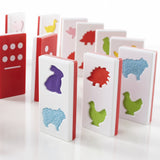 Guidecraft Jumbo Texture Dominoes 28 Pieces G5055