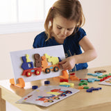 Guidecraft Animal Train Sort & Match 44 pieces G5092