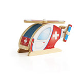 Guidecraft Jr Plywood Community Vehicles set of 3 Pieces G7521