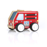 Guidecraft Jr Plywood Community Vehicles set of 3 Pieces G7521