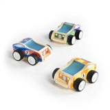 Guidecraft Jr Plywood Race Cars 3 Pieces G7523