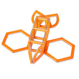 Guidecraft PowerClix® Creativity 40 Pc Set Orange G9401