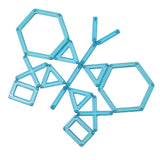 Guidecraft PowerClix® Creativity 40 Pc Set Light Blue G9402