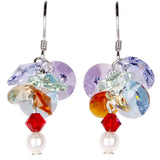 Woodstock Garden Reflections - Chakra Flower Earrings GACE