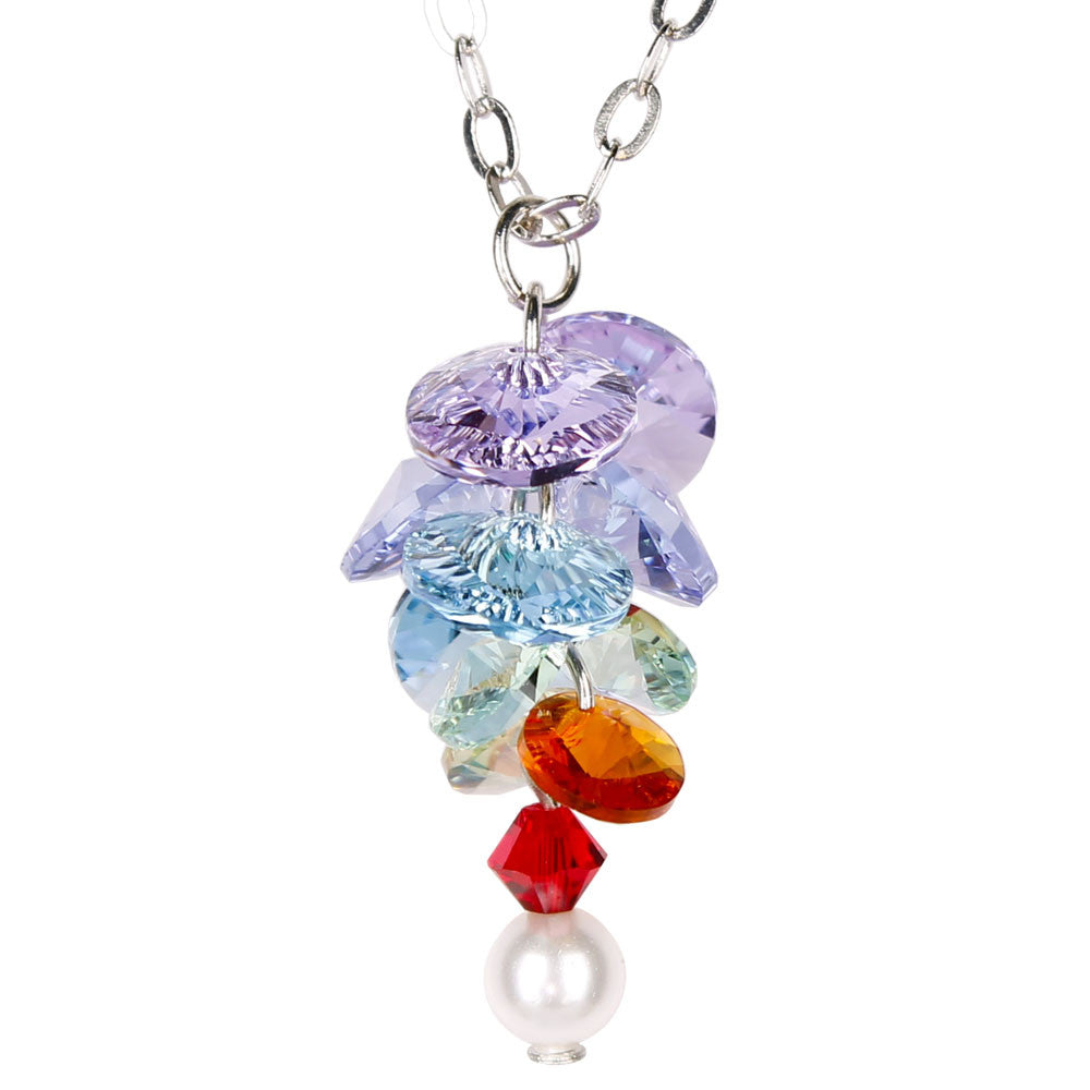 Woodstock Garden Reflections - Chakra Flower Necklace GACN