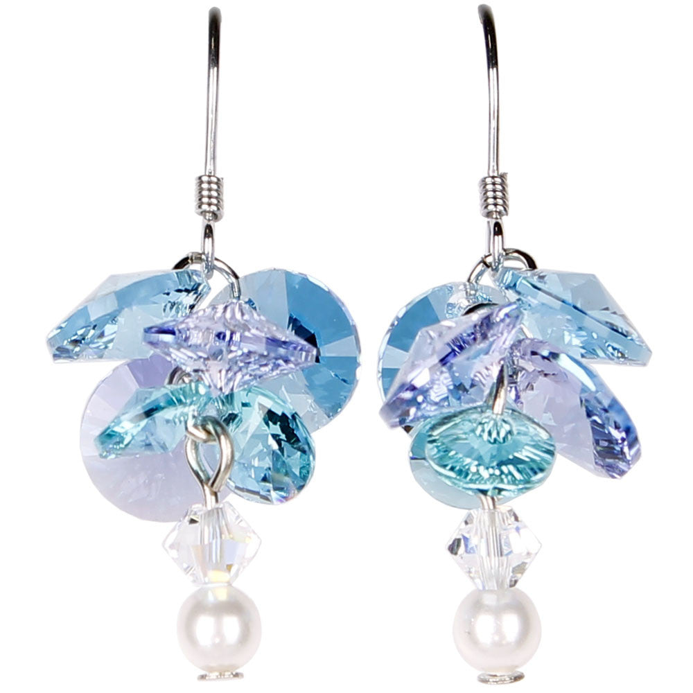 Woodstock Garden Reflections - Forget Me Not Earrings GAFE