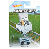 Hot Wheels Minecraft Skeleton Minecart