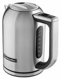 KitchenaidAid 1.7 Liter Electric Kettle with LED display - Brushed Stainless Steel KEK1722SX