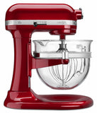 KitchenaidAid Professional 600 Design Series with Glass Bowl - Candy Apple KF26M22CA