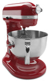 Kitchenaid 6 Qt. Professional 600 Series with Pouring Shield - Empire Red KP26M1XER