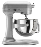 Kitchenaid 6 Qt. Professional 600 Series with Pouring Shield - Nickel Pearl KP26M1XNP