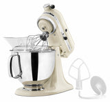 Kitchenaid 5 Qt. Artisan Series with Pouring Shield - Almond Cream KSM150PSAC