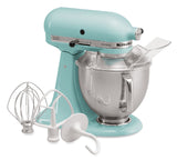 Kitchenaid 5 Qt. Artisan Series with Pouring Shield - Aqua Sky KSM150PSAQ