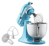 Kitchenaid 5 Qt. Artisan Series with Pouring Shield - Crystal Blue KSM150PSCL