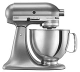 Kitchenaid 5 Qt. Artisan Series with Pouring Shield - Contour Silver KSM150PSCU