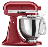 Kitchenaid 5 Qt. Artisan Series with Pouring Shield - Empire Red KSM150PSER