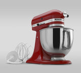 Kitchenaid 5 Qt. Artisan Series with Pouring Shield - Empire Red KSM150PSER
