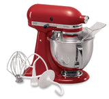 Kitchenaid 5 Qt. Artisan Series with Pouring Shield - Empire Red KSM150PSER