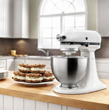 Kitchenaid 4.5 Qt. Classic Plus Stand Mixer - White KSM75WH