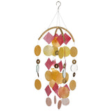 Yellow/Gold/Red Capiz Chime