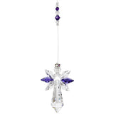 Woodstock Crystal Guardian Angel - Large, Amethyst CALAT