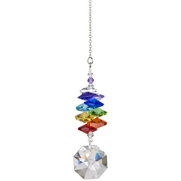 Crystal Rainbow Cascade - Octagon