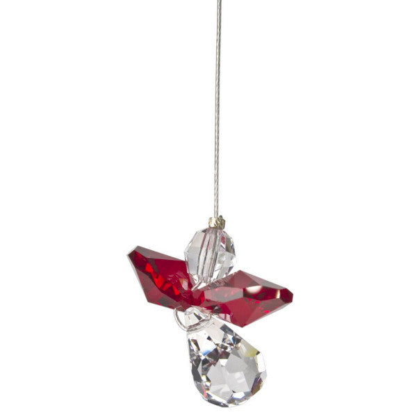 Crystal Guardian Angel - Garnet