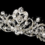 Elegant Rhinestone Bridal Comb 2410