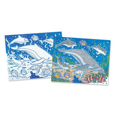 Melissa and Doug Foil Coloring Pad Animals Toy