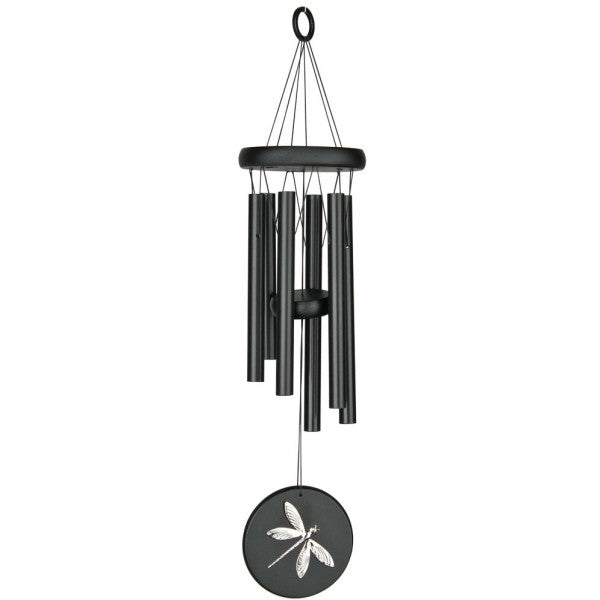 Habitats Chime - Black, Dragonfly