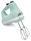 Kitchenaid 5-Speed Slide Control Ultra Power Hand Mixer - Ice Blue KHM512IC