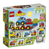 LEGO DUPLO My First Cars and Trucks 10816, Preschool, Pre-Kindergarten Large Building Block Toys for Toddlers