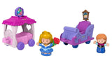 Bundle of 2 |Fisher-Price Little People Disney Princess Parade (Aurora & Fairy Godmothers + Anna Frozen 2)