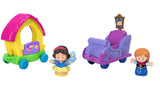 Bundle of 2 |Fisher-Price Little People Disney Princess Parade (Snow White & Friends + Anna Frozen 2)