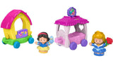 Bundle of 2 |Fisher-Price Little People Disney Princess Parade (Snow White & Friends + Aurora & Fairy Godmothers)