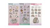 Bundle of 3 |Gund Pusheen Sticker Sheets (Magical Kittens, Meowmaids Mermaid & Stormy's)