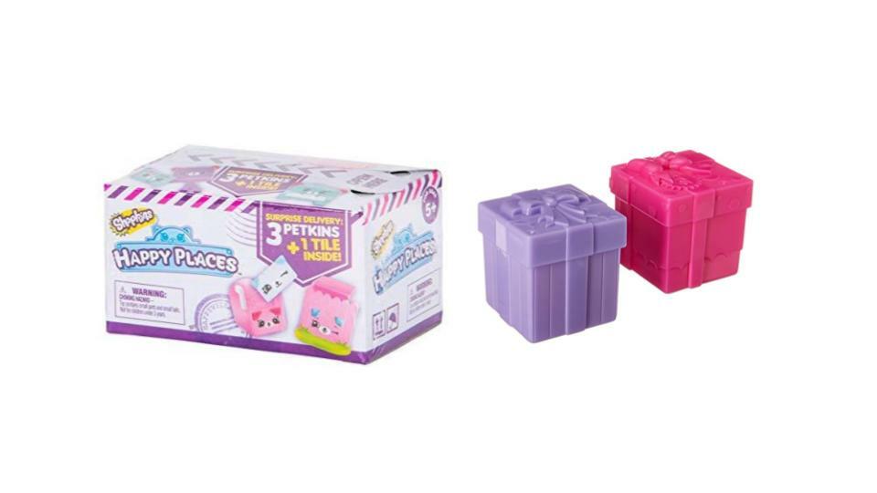 Bundle of 2 |Shopkins Mystery Basket Join the Party! S7 & Happy Places S2 Delivery Pack