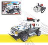Brictek Building Blocks - 4 Channel Radio Control Police Truck 20203