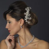 Swarovski Crystal Bridal Hair Comb 589