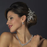 Vintage Crystal Vine Bridal Comb 560